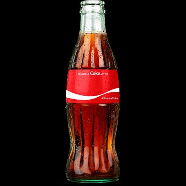 Glass Bottled Coke.