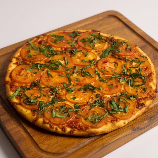 Pizza Margherita.