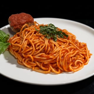 Spaghetti with Meatball